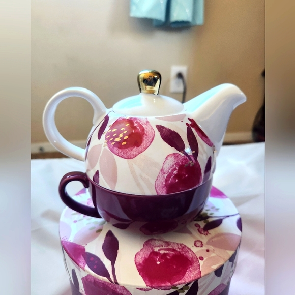 Ceramic tea set - Picture 2 of 8